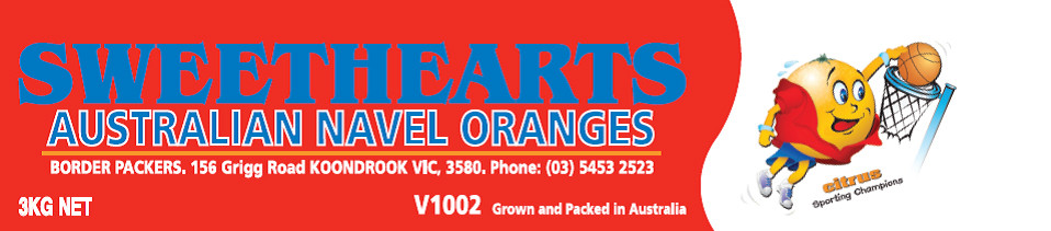 Sweethearts Australian Navel Oranges
